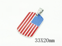 Stainless Steel Jewelry Wholesale - Stainless Steel Pendants - HY59P1266MB