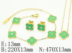 Stainless Steel Jewelry Wholesale - Stainless Steel Jewelry Sets - HY30S0253HPR
