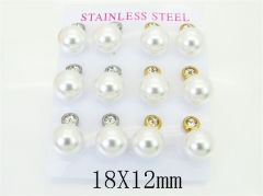 Stainless Steel Jewelry Wholesale - Stainless Steel Earrings - HY59E1384HPL