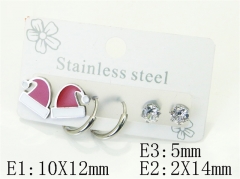 Stainless Steel Jewelry Wholesale - Stainless Steel Earrings - HY54E0219ZLL