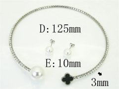 Stainless Steel Jewelry Wholesale - Stainless Steel Jewelry Sets - HY59S2626HMR