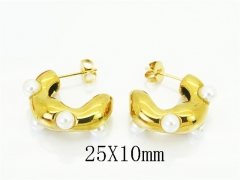 Stainless Steel Jewelry Wholesale - Stainless Steel Earrings - HY48E0151SML