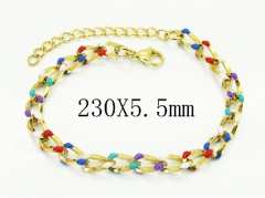 Stainless Steel Jewelry Wholesale - Stainless Steel Bracelets - HY61B0643YOL