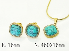 Stainless Steel Jewelry Wholesale - Stainless Steel Jewelry Sets - HY32S0245HKS