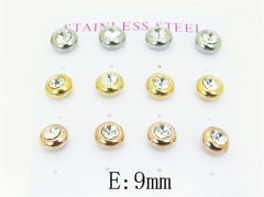 Stainless Steel Jewelry Wholesale - Stainless Steel Earrings - HY59E1347HIQ