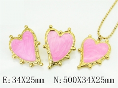Stainless Steel Jewelry Wholesale - Stainless Steel Jewelry Sets - HY30S0258HO5