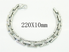 Stainless Steel Jewelry Wholesale - Stainless Steel Bracelets - HY61B0701HKB