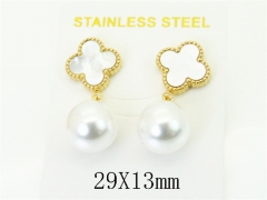 Stainless Steel Jewelry Wholesale - Stainless Steel Earrings - HY59E1369MZ
