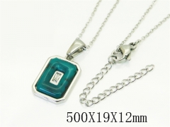 Stainless Steel Jewelry Wholesale - Stainless Steel Necklaces - HY30N0239YLL