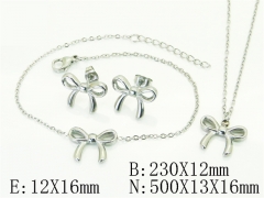 Stainless Steel Jewelry Wholesale - Stainless Steel Jewelry Sets - HY59S2588PR