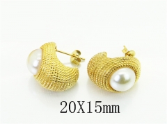 Stainless Steel Jewelry Wholesale - Stainless Steel Earrings - HY48E0119HAA