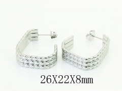 Stainless Steel Jewelry Wholesale - Stainless Steel Earrings - HY30E2486NF