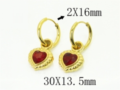 Stainless Steel Jewelry Wholesale - Stainless Steel Earrings - HY30E2480SOL