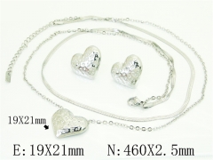 Stainless Steel Jewelry Wholesale - Stainless Steel Jewelry Sets - HY30S0222HMW