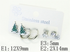 Stainless Steel Jewelry Wholesale - Stainless Steel Earrings - HY54E0218XLL