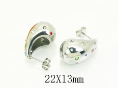 Stainless Steel Jewelry Wholesale - Stainless Steel Earrings - HY59E1358HHL