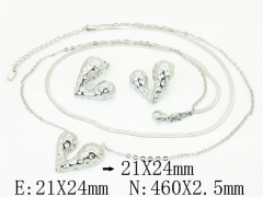Stainless Steel Jewelry Wholesale - Stainless Steel Jewelry Sets - HY30S0261HOD