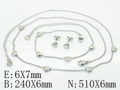 Stainless Steel Jewelry Wholesale - Stainless Steel Jewelry Sets - HY30S0267IJF