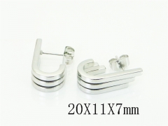 Stainless Steel Jewelry Wholesale - Stainless Steel Earrings - HY30E2445NF