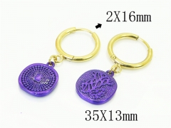 Stainless Steel Jewelry Wholesale - Stainless Steel Earrings - HY64E0550HIZ
