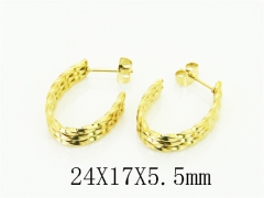 Stainless Steel Jewelry Wholesale - Stainless Steel Earrings - HY30E2420OL