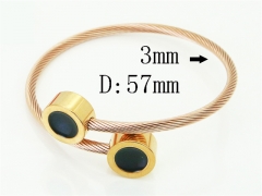 Stainless Steel Jewelry Wholesale - Stainless Steel Bangles - HY38B1020HIF