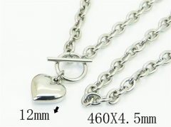 Stainless Steel Jewelry Wholesale - Stainless Steel Necklaces - HY30N0143ML