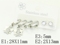 Stainless Steel Jewelry Wholesale - Stainless Steel Earrings - HY54E0231NF