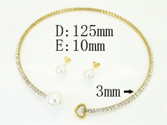 Stainless Steel Jewelry Wholesale - Stainless Steel Jewelry Sets - HY59S2623HOZ