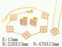Stainless Steel Jewelry Wholesale - Stainless Steel Jewelry Sets - HY30S0245HPD