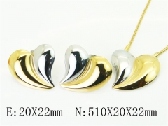 Stainless Steel Jewelry Wholesale - Stainless Steel Jewelry Sets - HY30S0273HOL