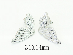 Stainless Steel Jewelry Wholesale - Stainless Steel Earrings - HY30E2435MA