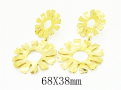 Stainless Steel Jewelry Wholesale - Stainless Steel Earrings - HY30E2291HIA