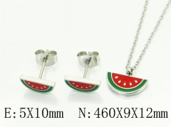 Stainless Steel Jewelry Wholesale - Stainless Steel Jewelry Sets - HY25S0799HSS