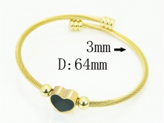 Stainless Steel Jewelry Wholesale - Stainless Steel Bangles - HY38B1013HIS