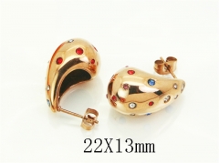 Stainless Steel Jewelry Wholesale - Stainless Steel Earrings - HY59E1360HIL