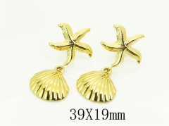 Stainless Steel Jewelry Wholesale - Stainless Steel Earrings - HY30E2281HDL