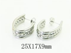 Stainless Steel Jewelry Wholesale - Stainless Steel Earrings - HY30E2488NG