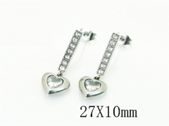 Stainless Steel Jewelry Wholesale - Stainless Steel Earrings - HY59E1401OV