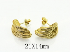Stainless Steel Jewelry Wholesale - Stainless Steel Earrings - HY48E0144CML
