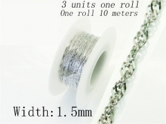 Stainless Steel Jewelry Wholesale - Stainless Steel Chains - HY70A3163JLD