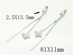 Stainless Steel Jewelry Wholesale - Stainless Steel Earrings - HY24E0147HXL