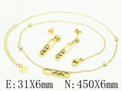 Stainless Steel Jewelry Wholesale - Stainless Steel Jewelry Sets - HY32S0255HMS