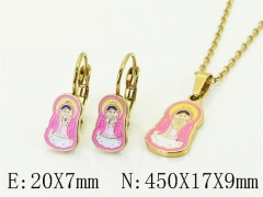 Stainless Steel Jewelry Wholesale - Stainless Steel Jewelry Sets - HY67S0100OE