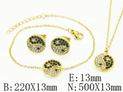 Stainless Steel Jewelry Wholesale - Stainless Steel Jewelry Sets - HY59S2609HLV