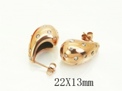 Stainless Steel Jewelry Wholesale - Stainless Steel Earrings - HY59E1357HIE