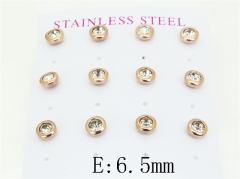 Stainless Steel Jewelry Wholesale - Stainless Steel Earrings - HY59E1350HJC