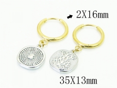 Stainless Steel Jewelry Wholesale - Stainless Steel Earrings - HY64E0544HHE