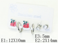 Stainless Steel Jewelry Wholesale - Stainless Steel Earrings - HY54E0214ELL