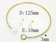 Stainless Steel Jewelry Wholesale - Stainless Steel Jewelry Sets - HY59S2617HOE